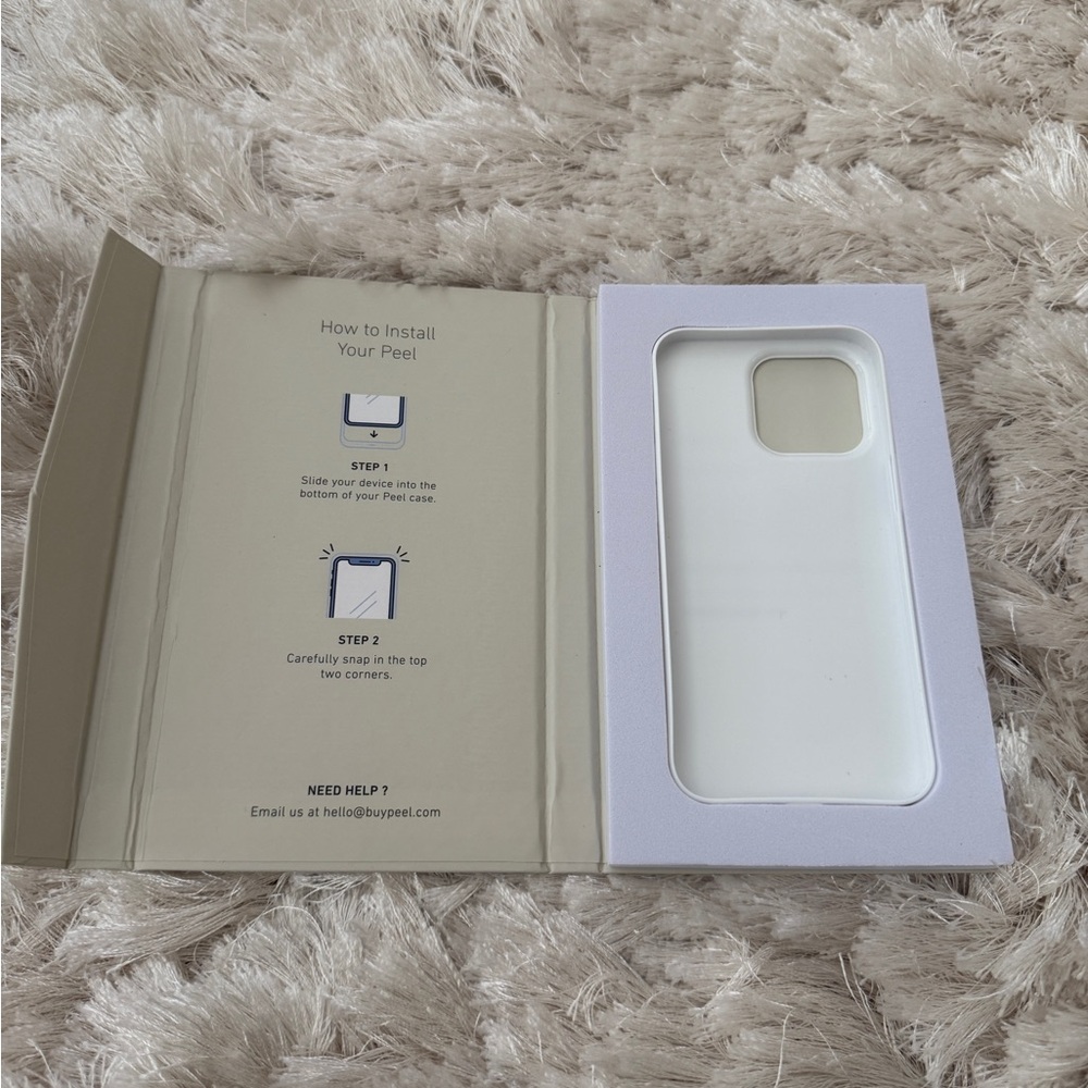 NIB PEEL Super Thin iPhone 13 Pro Case